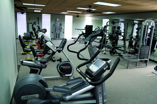 physical therapy workout area
